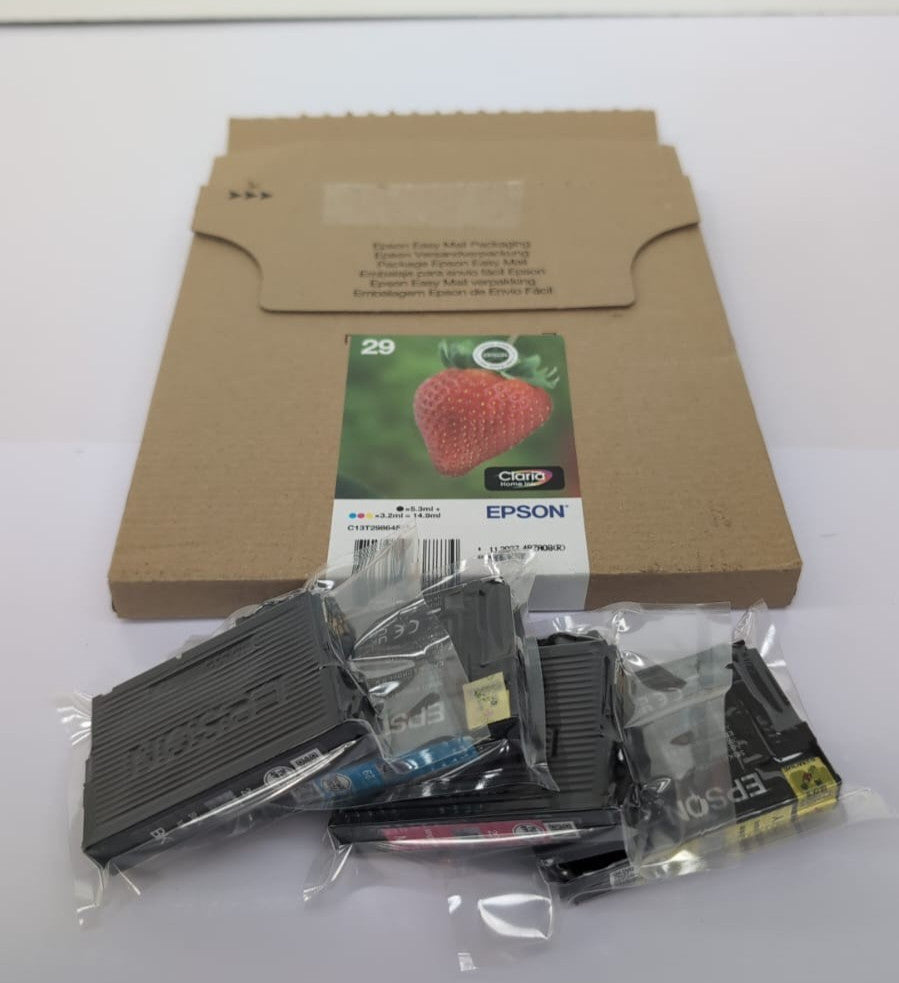 Epson 29 Strawberry Genuine Multipack,  4-colours Ink(BOX OPENED)