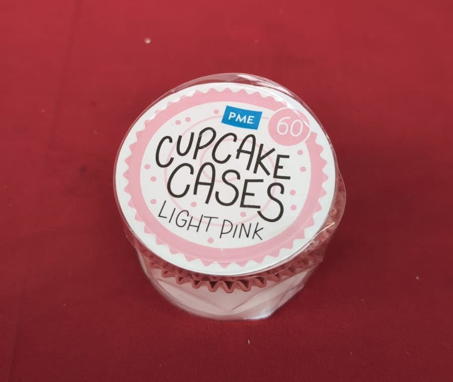 PME Cupcake Cases, Light Pink (60)