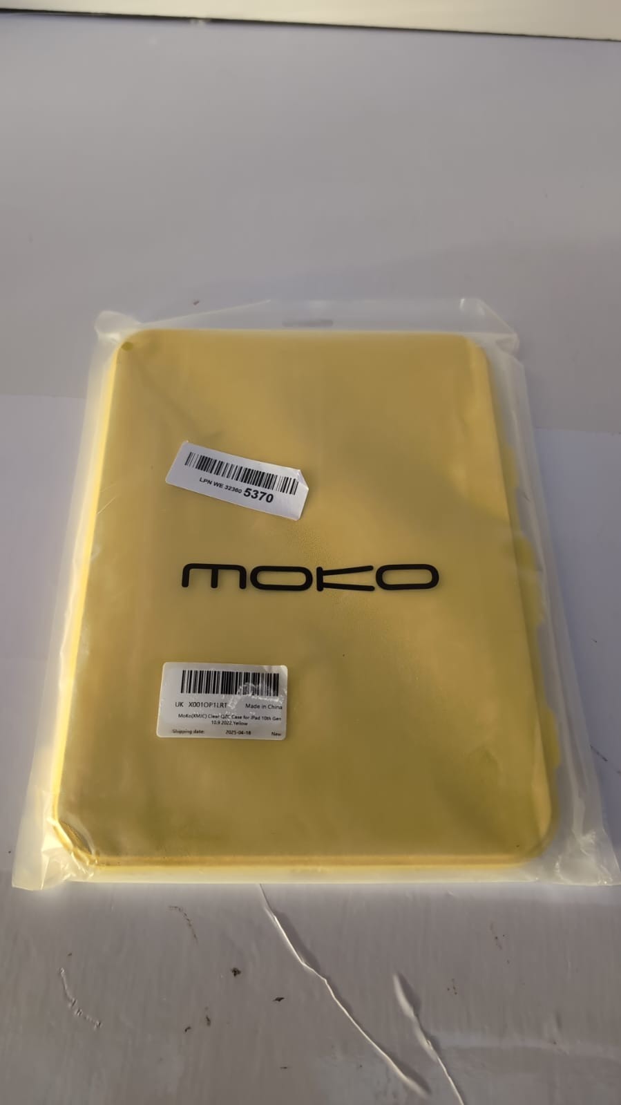 MoKo Case for New iPad ,10th Generation 2022, iPad 11 inch/ 10.9" Case, Yellow