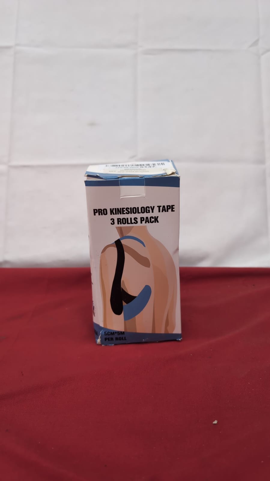 Kinesiology Tape 5m 3 Roll, Elastic Therapeutic Sports Tape (packaging damaged)