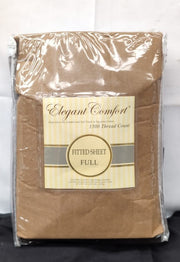 Fitted Sheet on Amazon Elegant Comfort Wrinkle-Free 1500 Thread Count