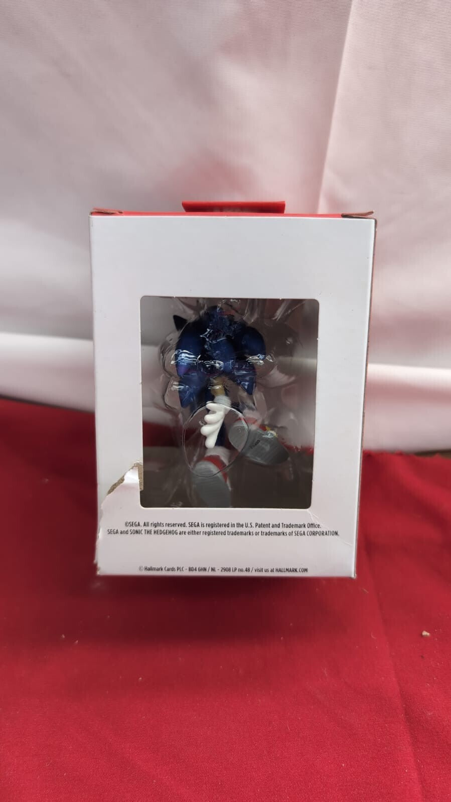 Hallmark Sonic the Hedgehog Hanging Ornament, Retro Gaming (packaging damaged)