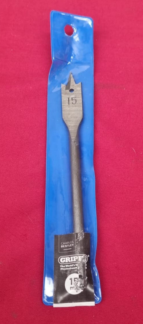 Expert Flat Wood Drill Bit, 15.0mm Ø