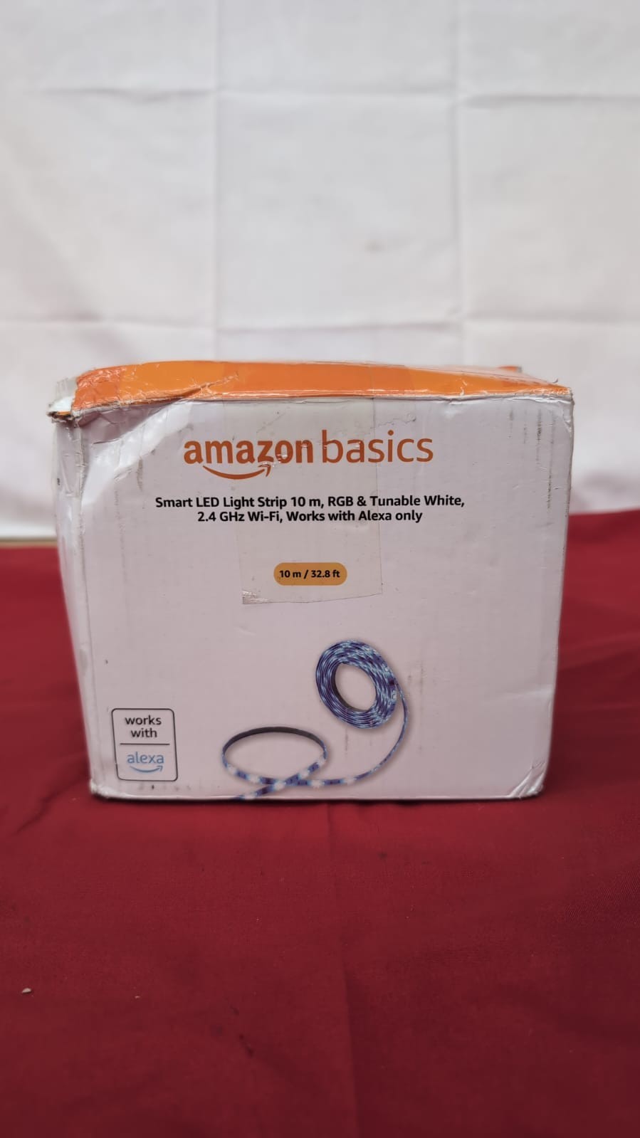 Amazon Basics Smart LED Light Strip 5m, RGB & Tunable White, (USED)