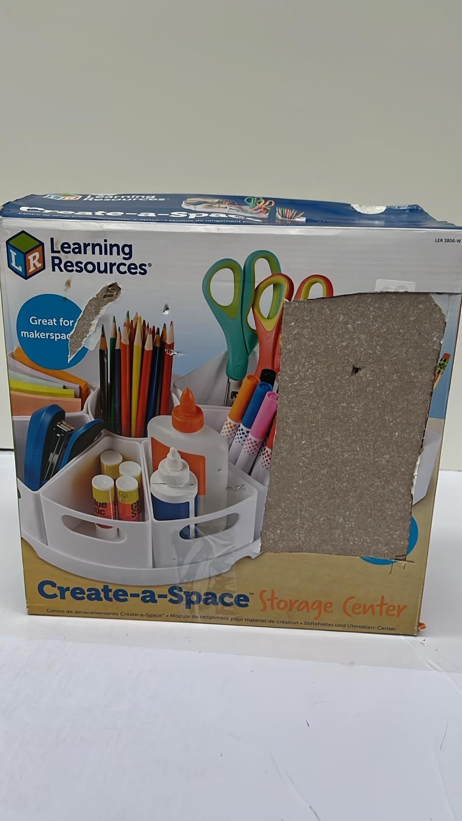 Learning Resources Create-a-Space Storage Centre (BOX DAMAGED)
