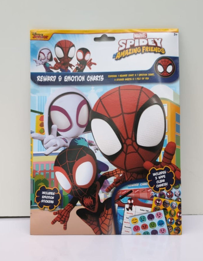 Design Group Creative Kids Craft Set Spidey & Friends Rew & Emotion Chart