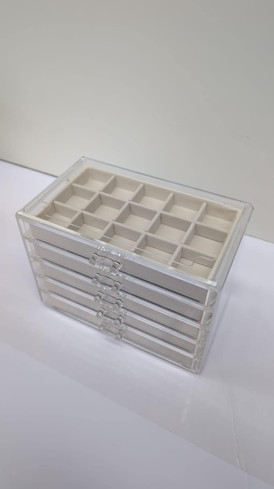 Sasha Morel Jewellery Box Women's 5 Drawer(1  drawer has a small chip)