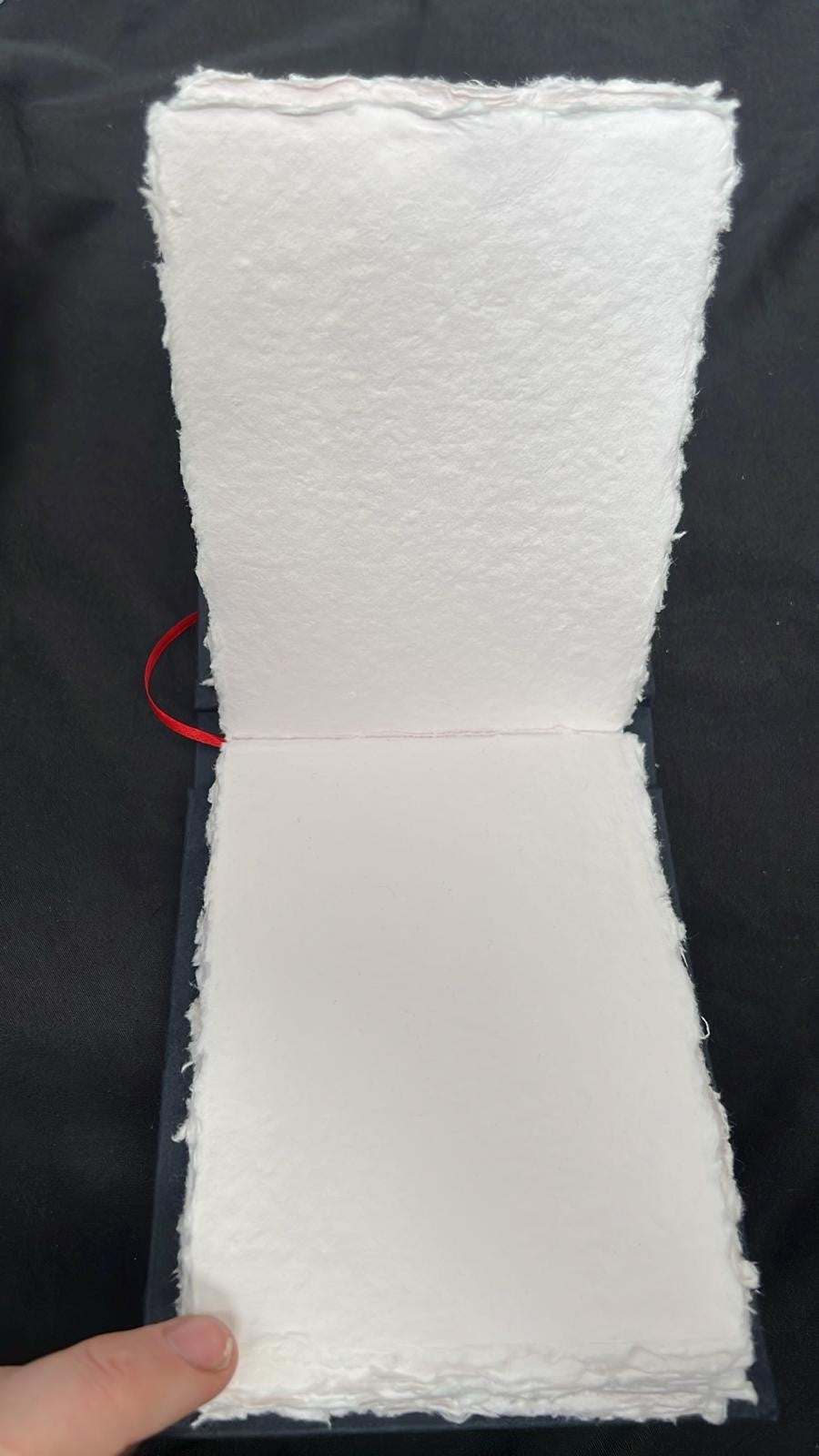 Artway Indigo - Cotton Rag Paper Sketchbook,Cotton Rag Paper - 100% Handmade