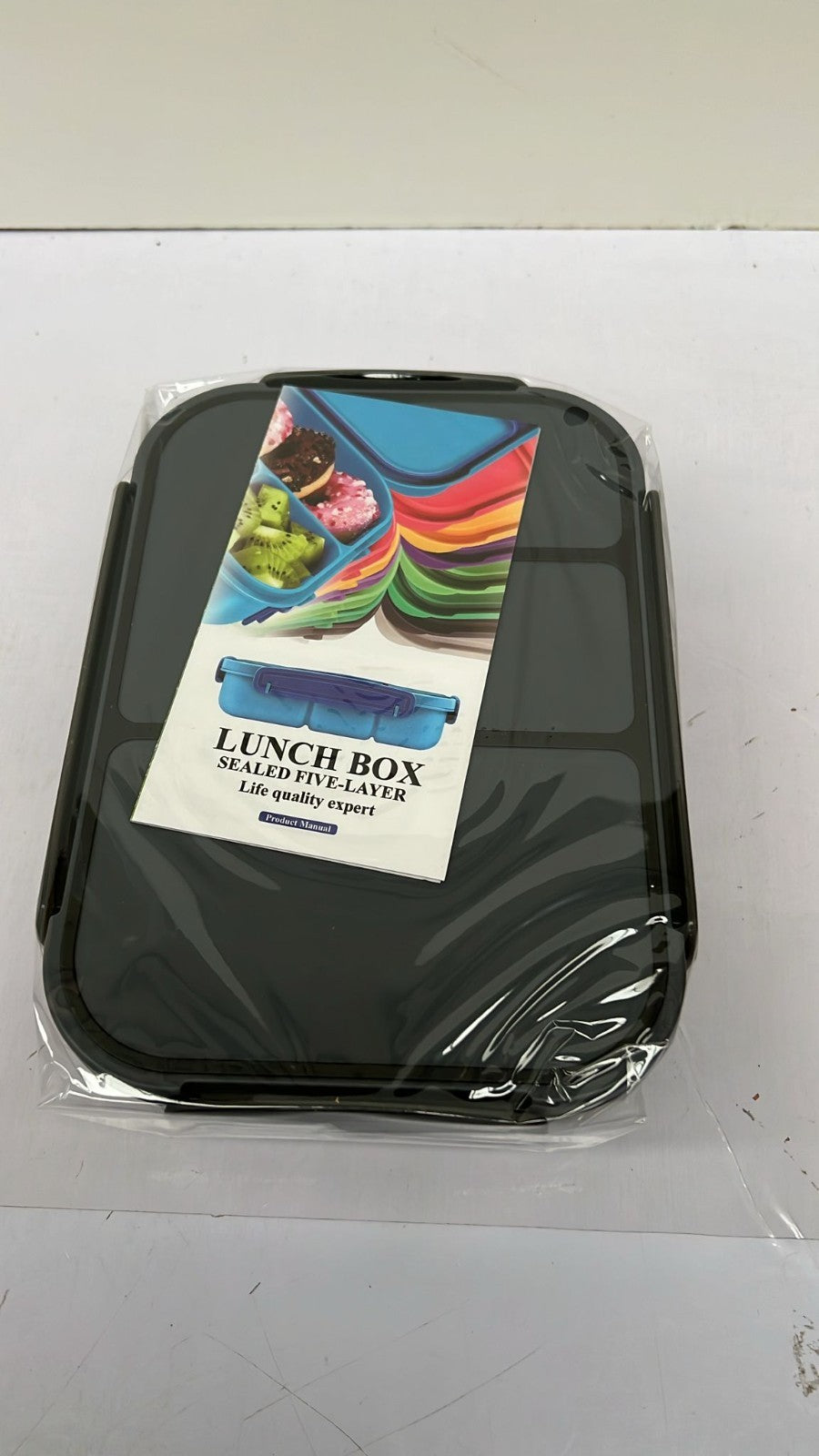 Lunch Box Kids,Bento Box Adult,Leakproof Lunch Containers 1.2 | 4 Compartments