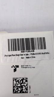 2Pack 1M iPhone Compatible Cable for iPhone 14 to iPhone 5