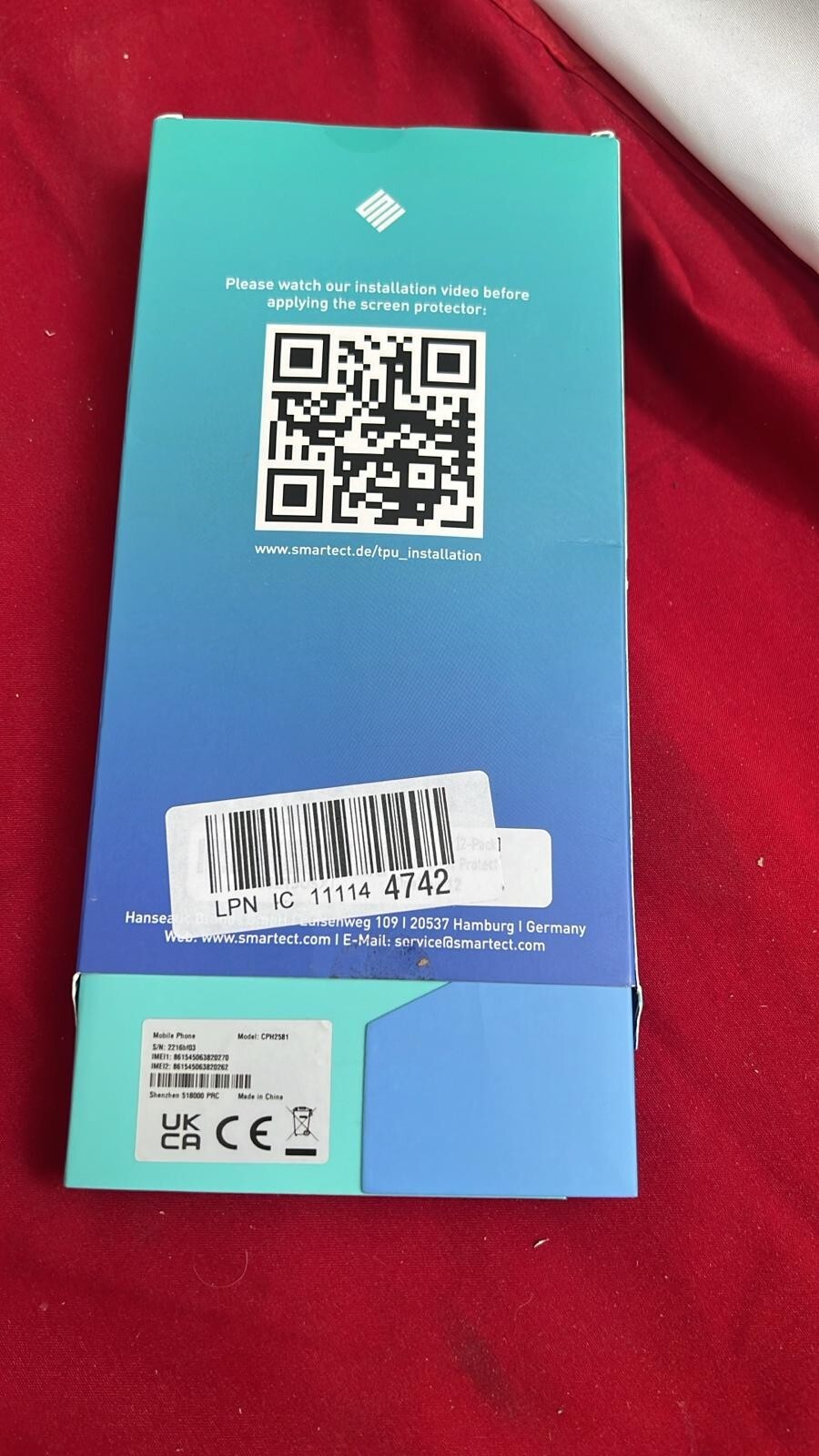 smartect TPU Screen Protector [2 Pieces, Ultra-Clear] for OnePlus 12, Covers