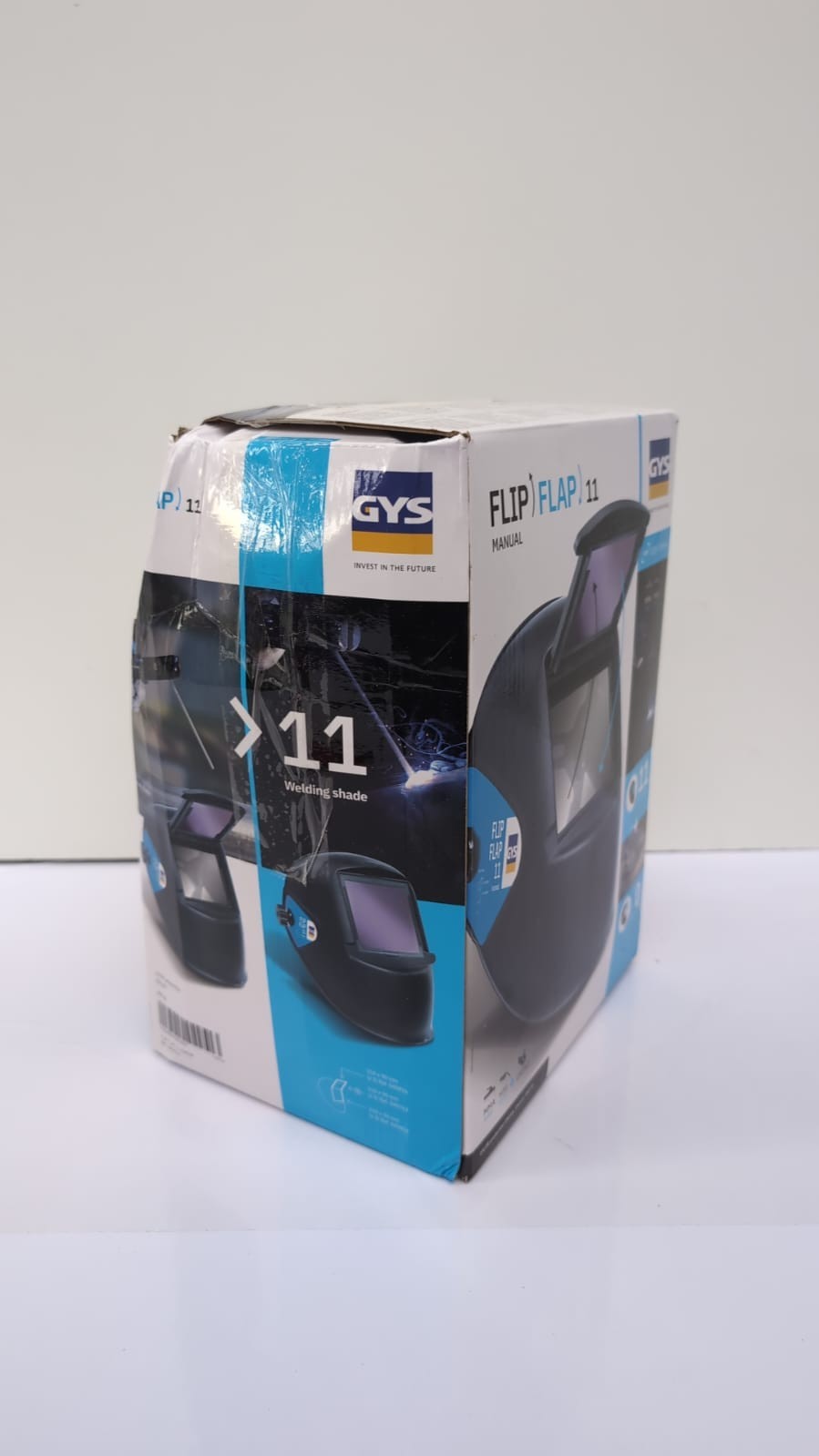 GYS Flip Flap 11 welding helmet(box damaged)