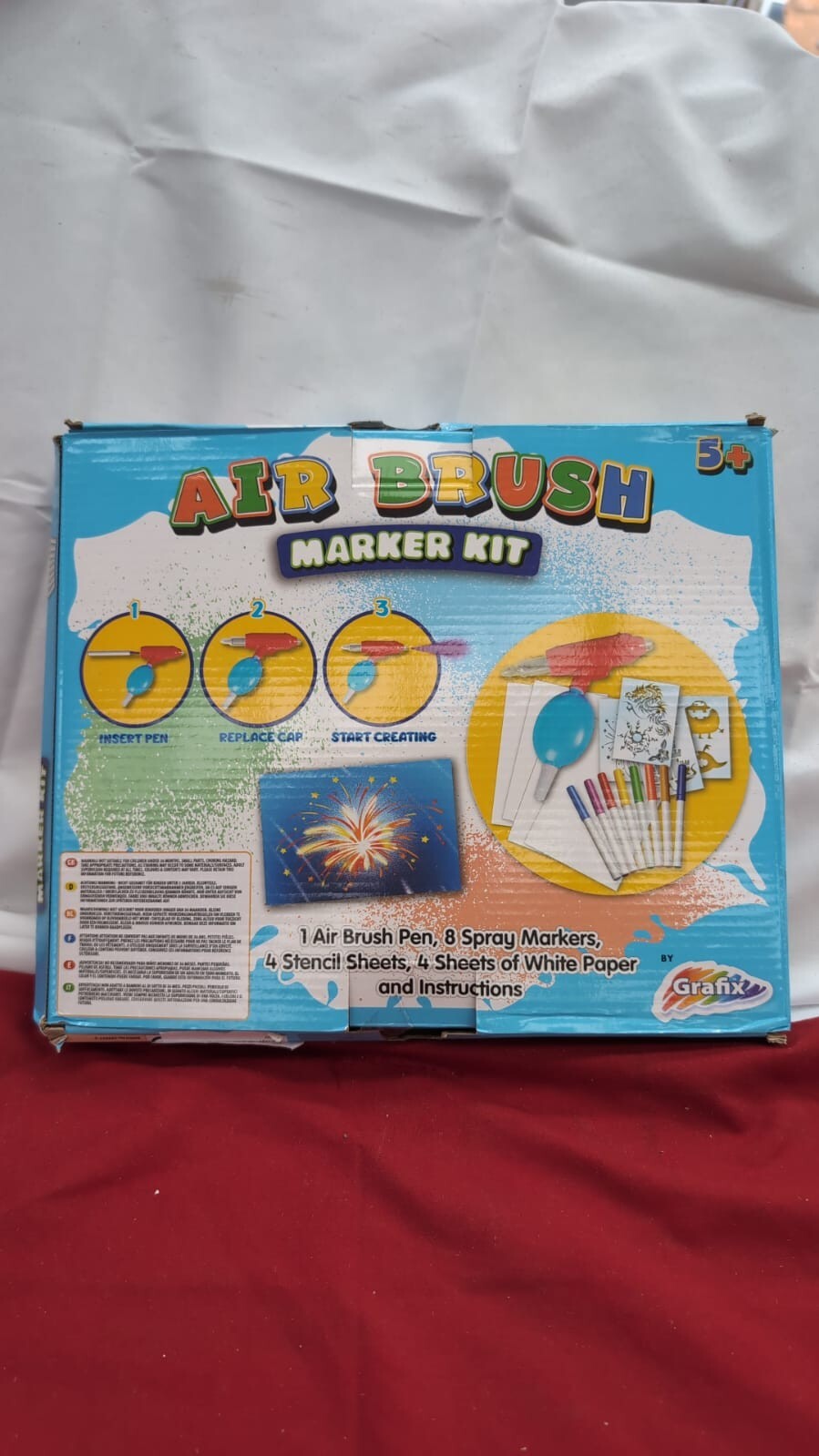 Air Brush Marker Kit | One or Two Sets of RMS Grafix Air Spray (box damaged)