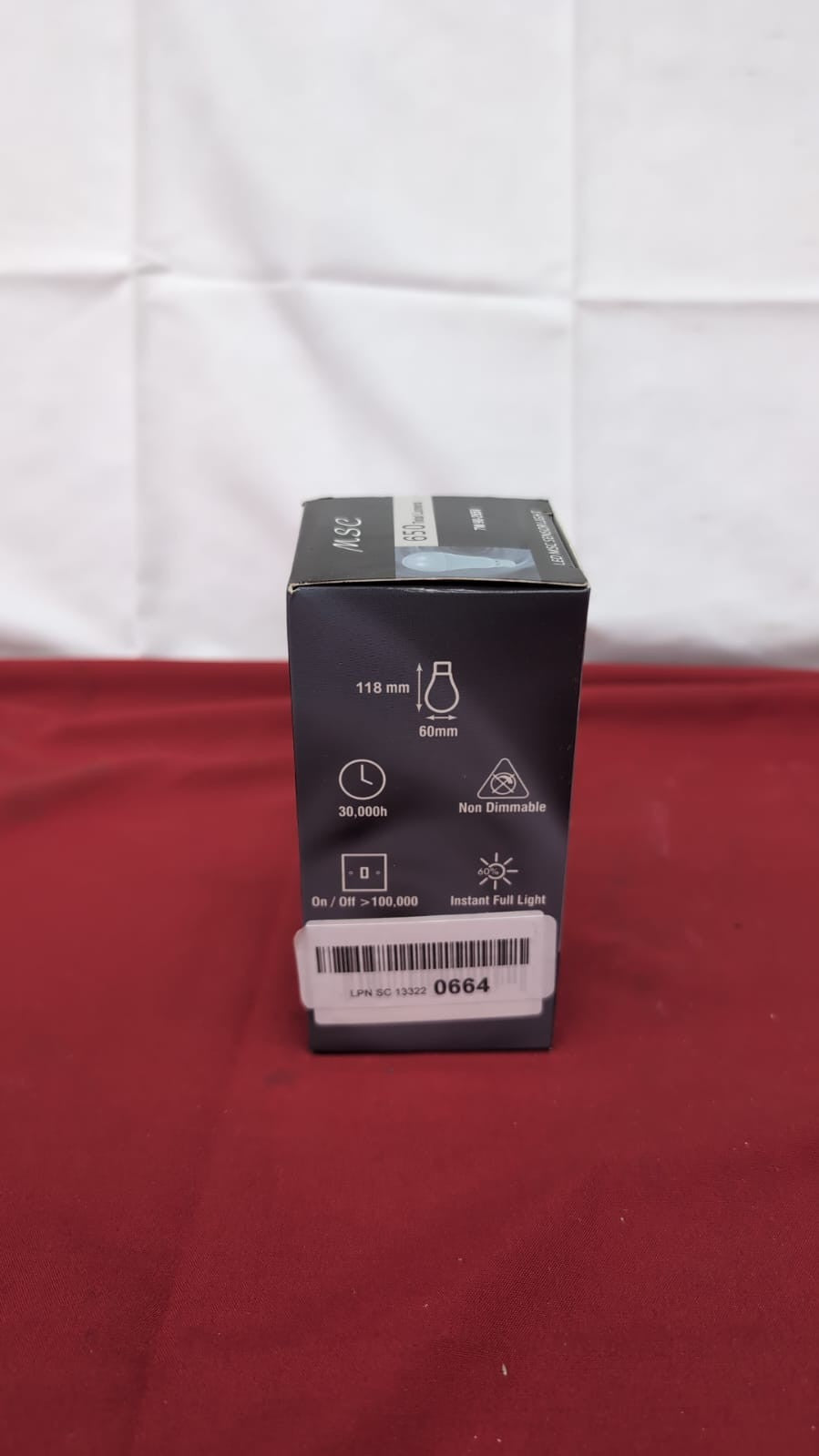 MSC 7 Watt 650 Lumen Cool - Automatic Dusk to Dawn Sensor LED Bulb