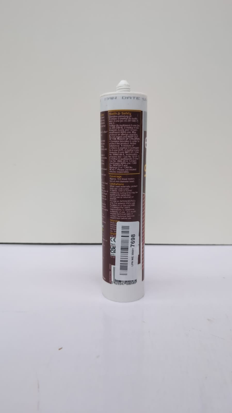 Everbuild External Frame Sealant  Interior And Exterior Use  Brown – 290ml