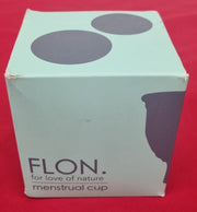 FLON Soft Menstrual Cups (2 Sizes) with Steriliser & Portable Pouch
