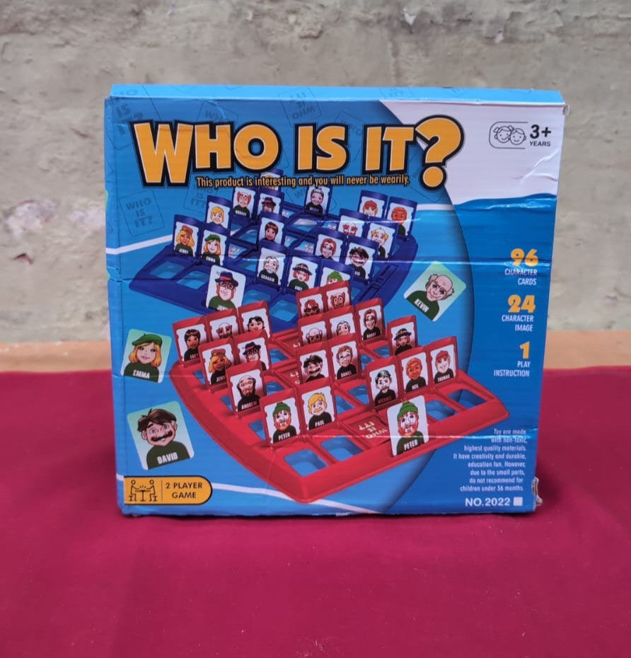 Guess Who Game for Kids and Adults, Guess Who Is It (BOX DAMAGED)