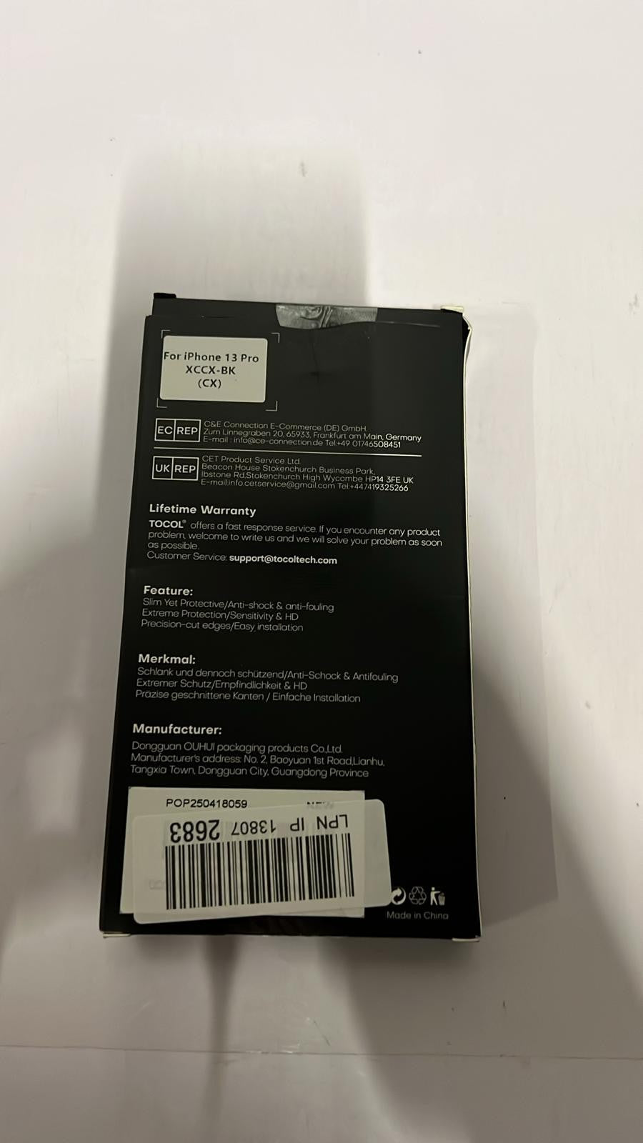TOCOL Magnetic for iPhone 13 Pro Case 6.1-Inch, Fit for MagSafe