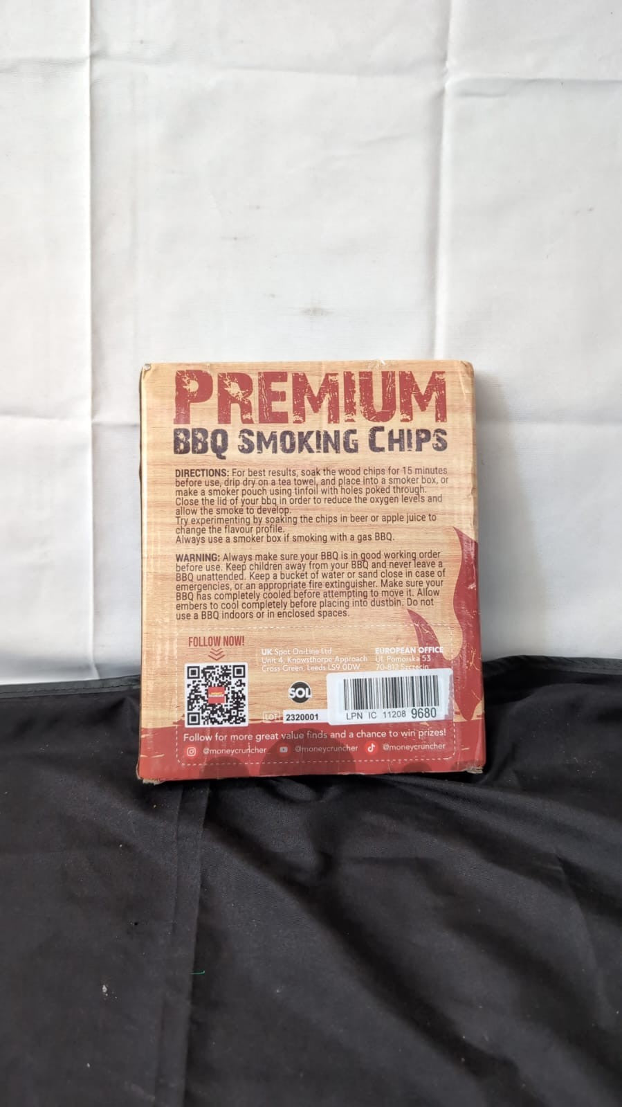 SOL Apple Wood Premium BBQ Smoking Chips 150g (BOX DAMAGED)