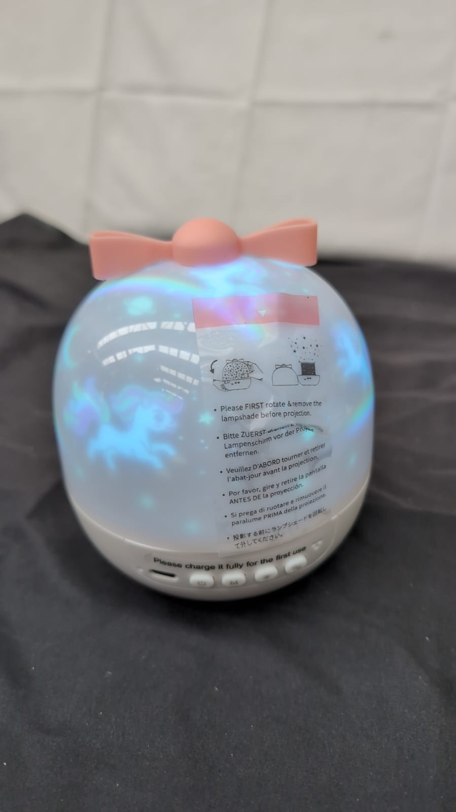 Night Light Projector for Kids – Star Modes, Bedroom Decor, (New - box damaged)