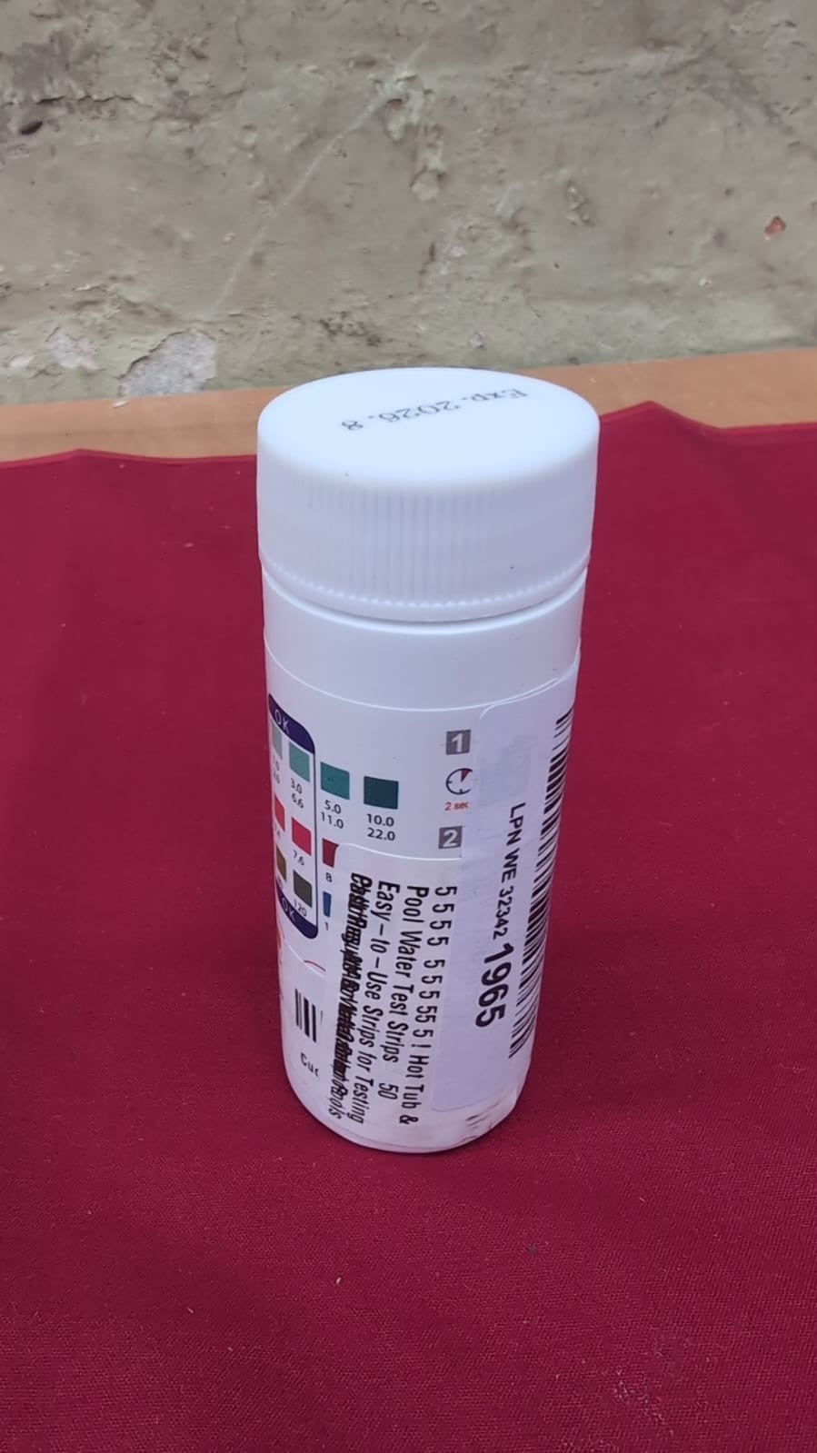 3 in 1 50pcs Water Test Kit, Rapid & Accurate pH Chlorine Bromine Water Hardness