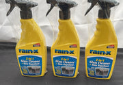 Rain-X 2-in-1 Glass Cleaner + Rain Repellent – Streak-Free Shine 500ml (3 Pack)