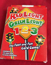 Red Light Green Light: The Fast and Fun Card Game! For 2-6 Players (box damaged)