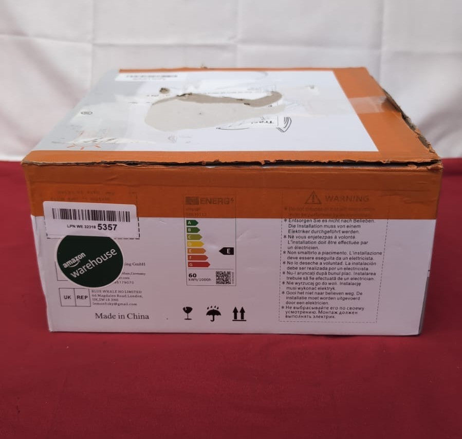Modern LED Ceiling Light, 5 Heads of Petals LED Ceiling Lamp, 60W(box damaged)