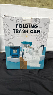 Folding Kitchen Trash Can Cabinet Door Mounted Wall Mounted  (New box damaged)