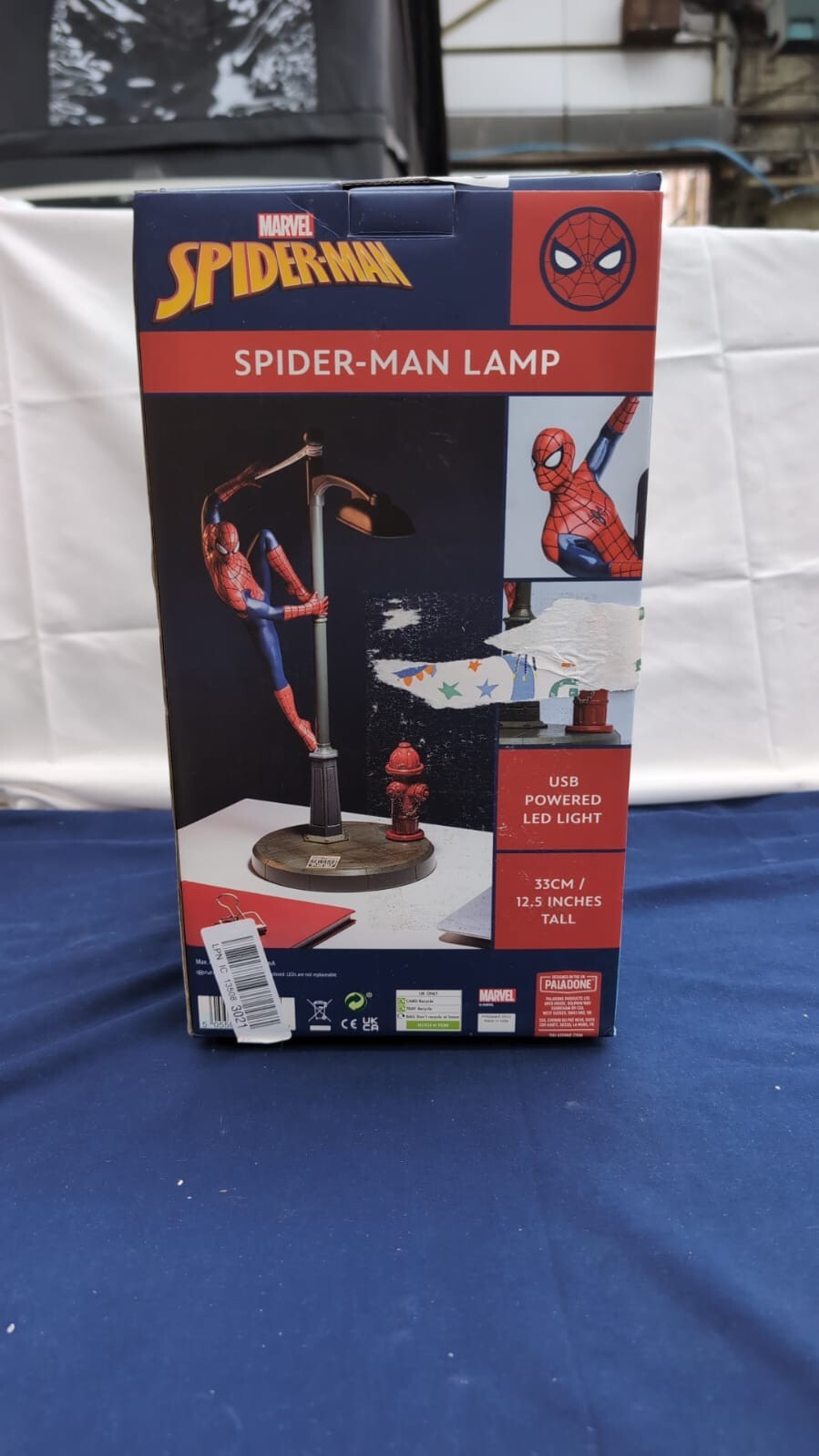 Spider-Man Paladone | Marvel Spiderman Desk Lamp | Officially Licensed Disney