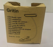 Gritin LED Reading Light, Book Light 3 Eye-Protecting Modes (BOX DAMAGED)