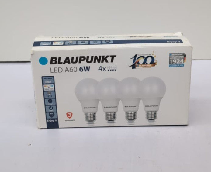 BLAUPUNKT LED Light Bulb - Classic - 6W  (PACKAGING DAMAGED)
