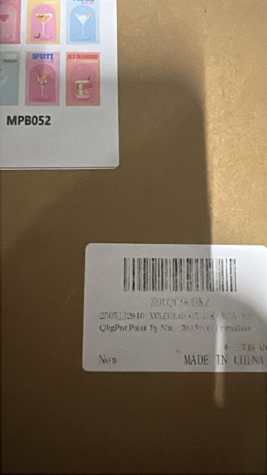 Cocktail Paint by Numbers, Paint by Numbers for Adults Cocktails for Adults