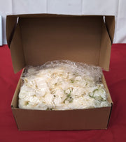 30 Pcs Silk Hydrangea Heads Artificial Flowers Headsfor Home Wedding Decor