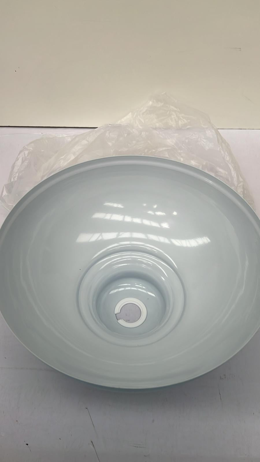 LEDSone Retro Blue Metal Ceiling Lampshade 29cm Easy Fit Modern Hanging Pendant