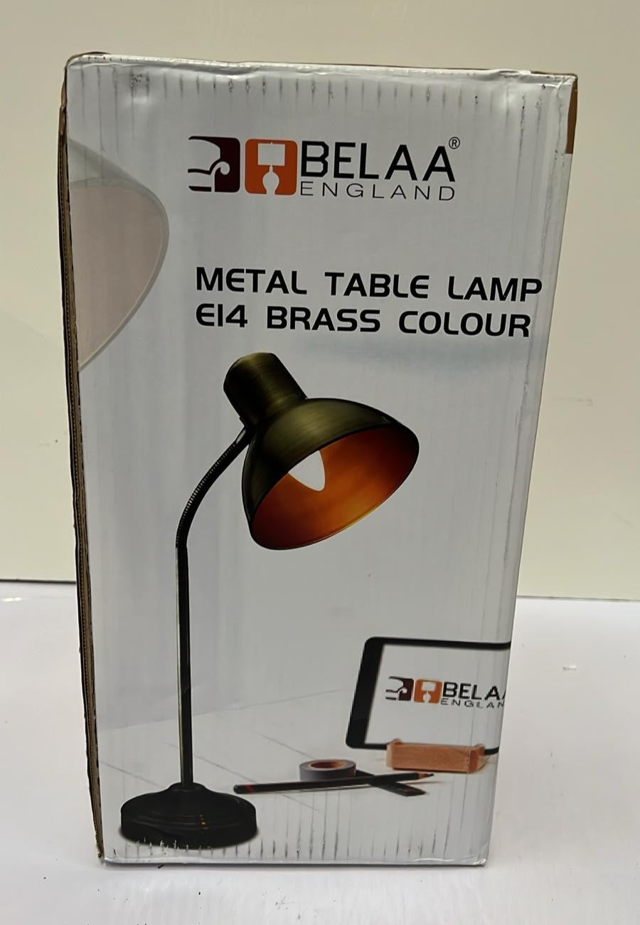 Belaa England Desk Lamp Office Table lamp Reading Lamp Metal Antique look