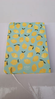 Rileys & Co Dotted Journal NotebookA5, Hardcover ,Lemon(small damage on back )
