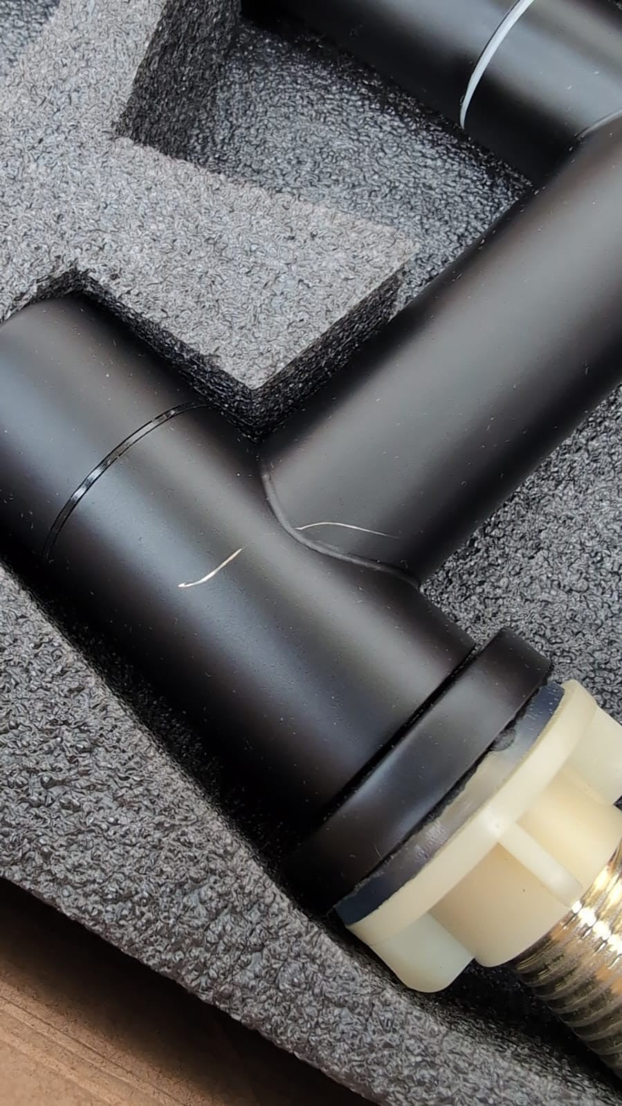 Kitchen Sink Mixer Tap, 2 Hole Bridge Mixer Taps with 2 Function Aerator(USED)