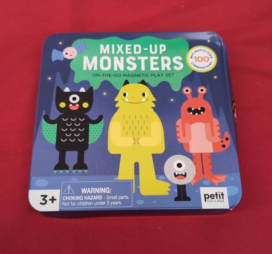 Mix and Match Monsters Magnetic Play Set(Box damaged)