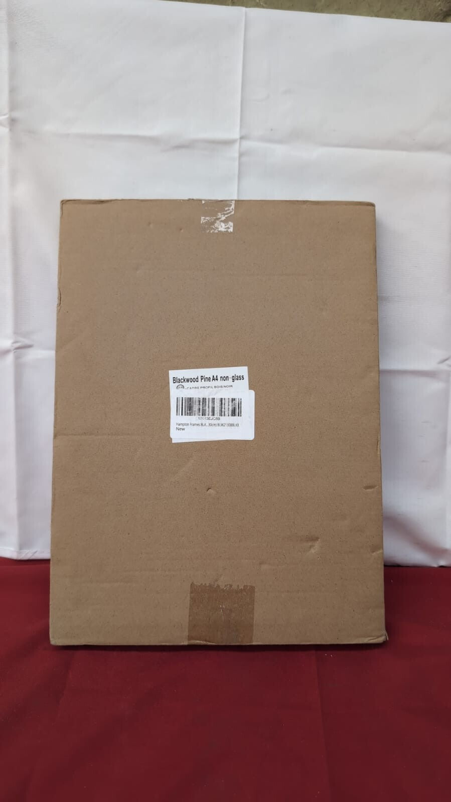 Hampton Frames BLACKWOOD A4 (21x30cm) Black Pine Picture Poster Photo(Non Glass)