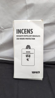 incens mosquito repellent bracelets 350 hours protection 10pack