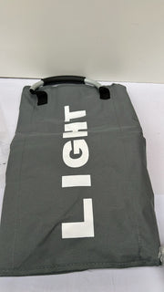 80L Large Collapsible Washing Laundry Basket Bag with 2 Sections
