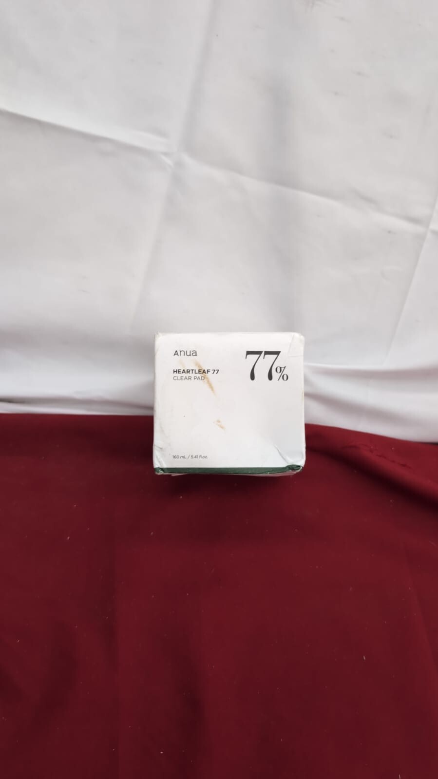 ANUA Heartleaf 77 Clear Pad, Mild Exfoliating Facial Pads (packaging damaged)