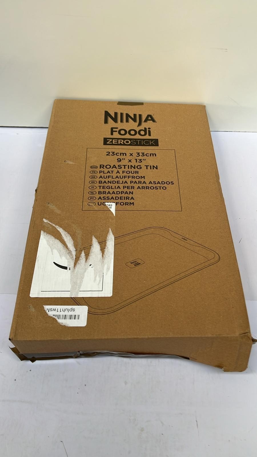 Ninja Foodi zerostick 23cmx33cm roasting tin (BOX DAMAGED)