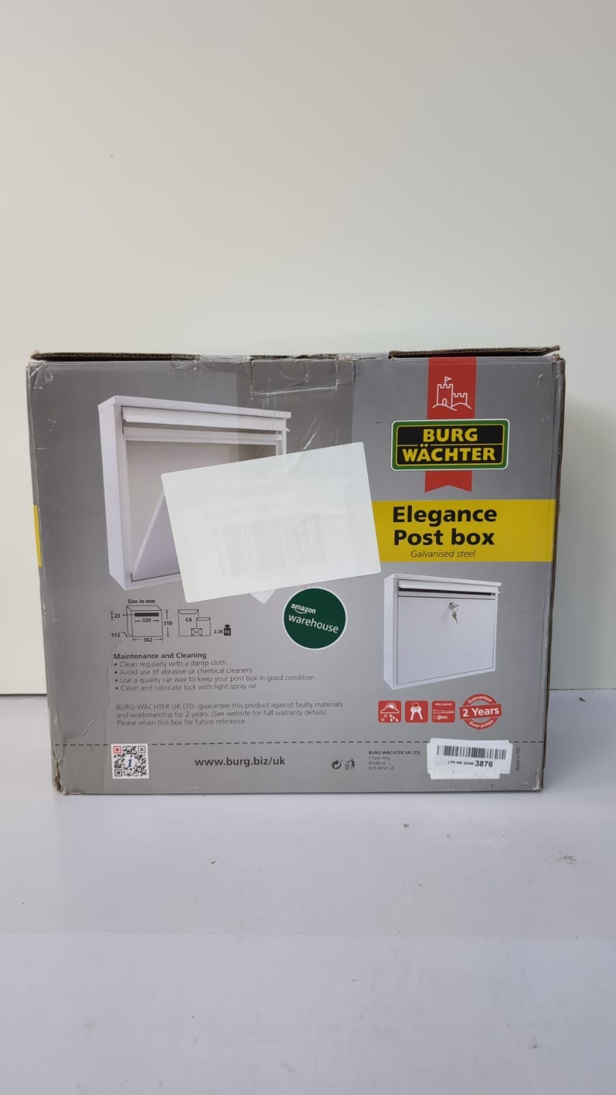 Burg-Wachter Midnight Blue Elegance Wall Mounted (pack damaged/small scuff)