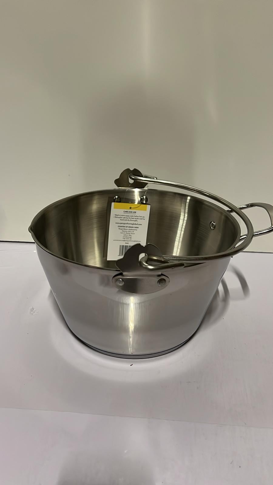 Penguin Home Jam Pan Maslin Pot of 5 Litre Stainless Steel