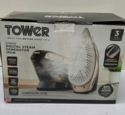 Tower Ceraglide Steam Generator with 3 Steam Continuous Steam, 2400W