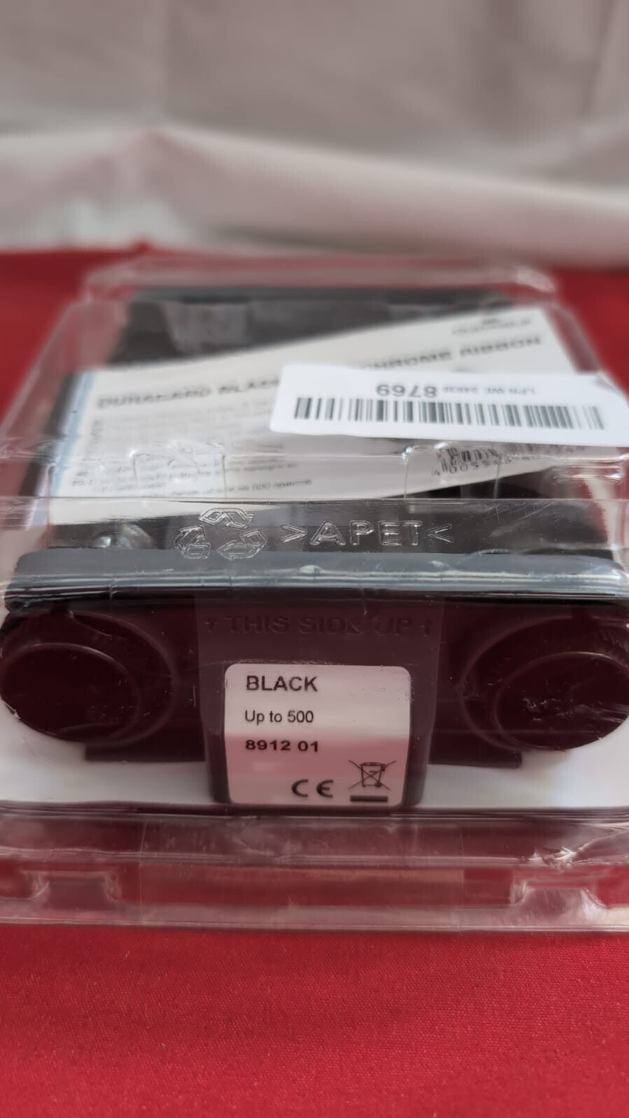 Durable DURACARD Black Ribbon for DURACARD ID 300 Printer (packaging damaged)