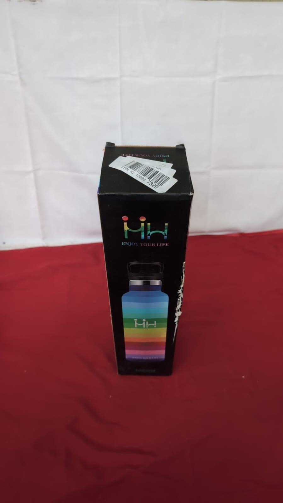 HoneyHolly Stainless Steel Water Bottles with Straw, 1000ml (BOX DAMAGED)