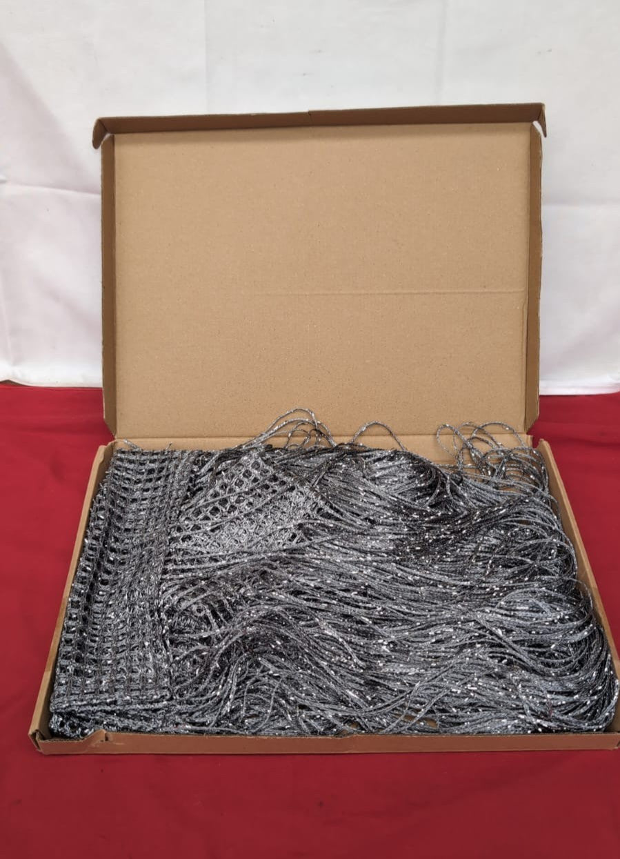 String Curtain Panels Door Fly Screen Room  Hanging Glitter Curtains(DarkSilver)